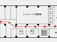 16号館4階平面図